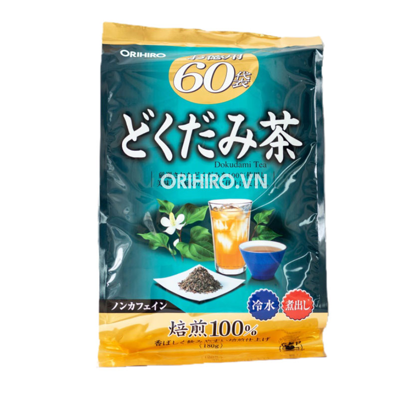 Trà diếp cá thanh nhiệt thải độc Orihiro 60 gói