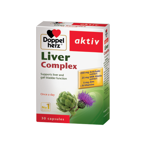 Viên uống bổ gan Doppelherz Liver Complex thương hiệu số 1 nước Đức