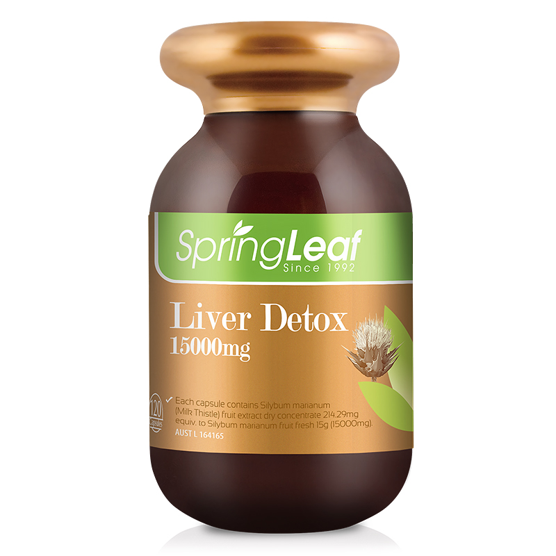 Thải độc gan SpringLeaf Liver Detox 15000mg (120 viên)