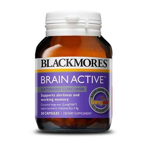 Viên uống hỗ trợ phục hồi trí nhớ Blackmores Brain Active