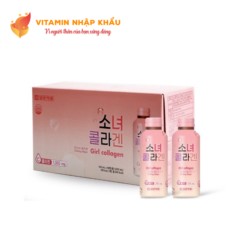 Nước uống bổ sung collagen Girl Collagen 1000mg Hàn Quốc
