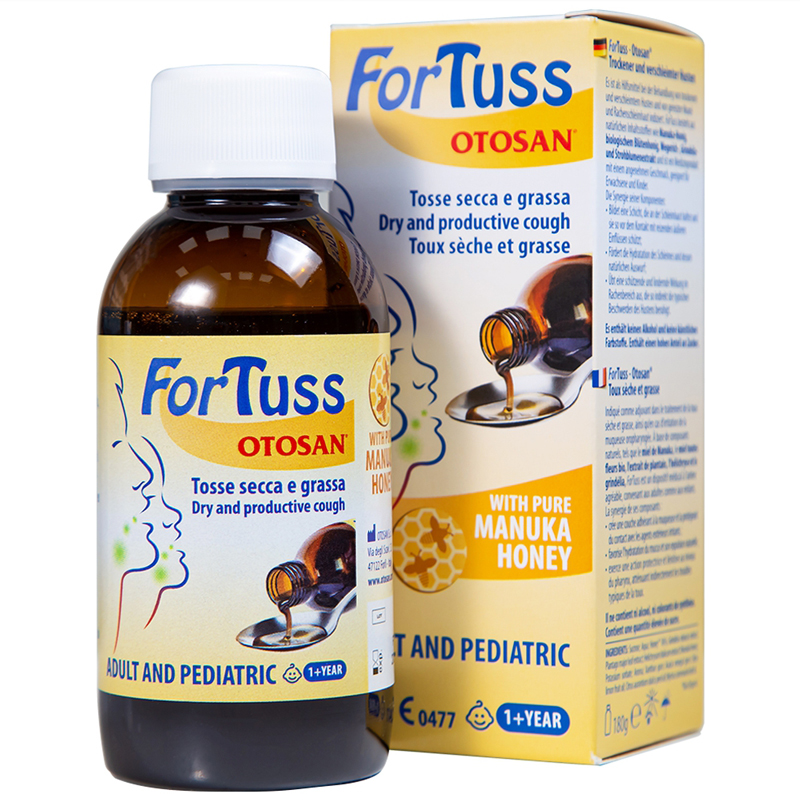Siro giảm ho, viêm họng cho trẻ Otosan ForTuss