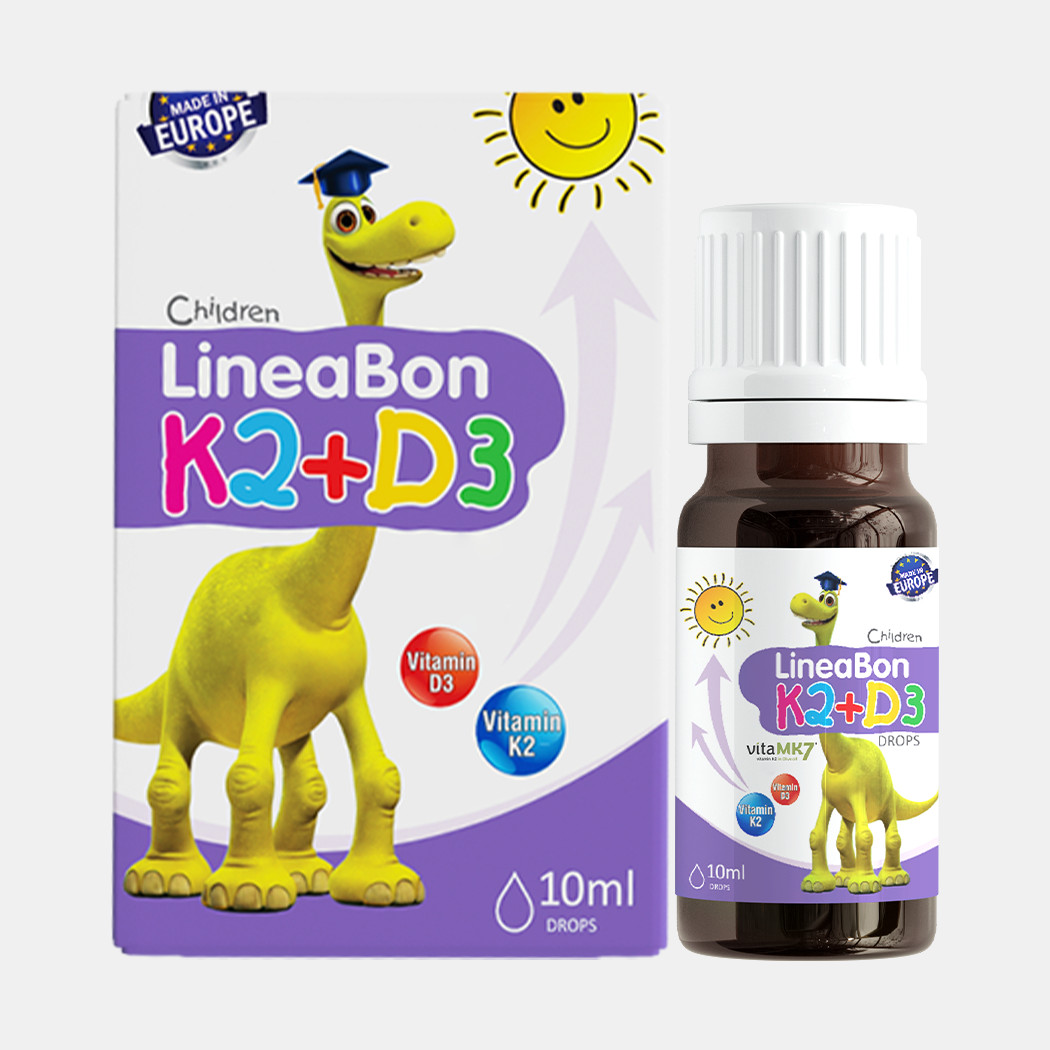 LineaBon D3K2 - Sản phẩm hỗ trợ trẻ hấp thu canxi vượt trội