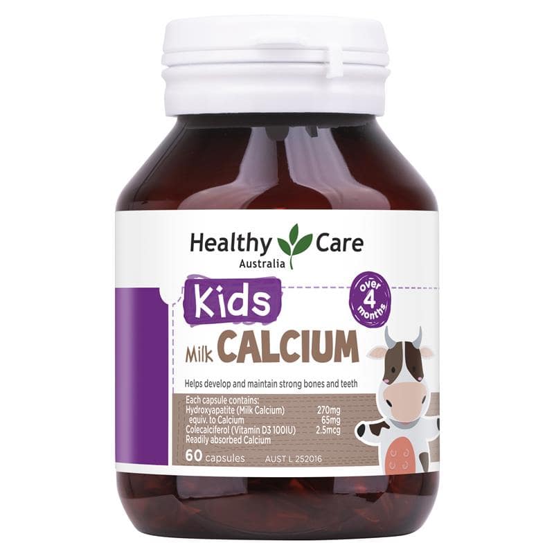 Viên uống bổ sung Canxi Healthy Care Kids Milk Calcium