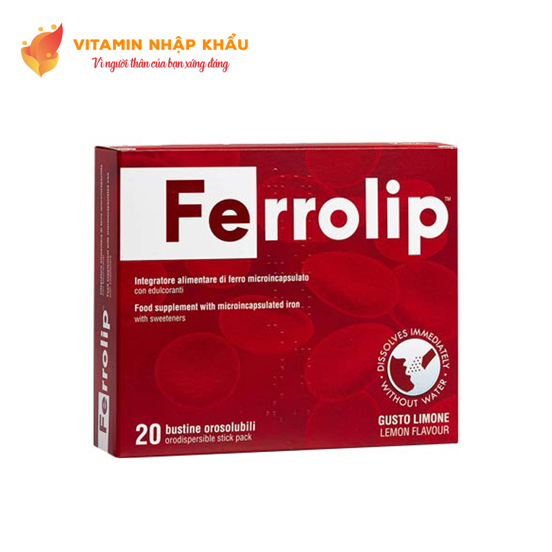 Sắt sinh học Ferrolip Bầu