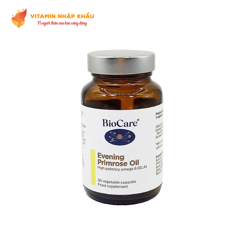 Tinh dầu hoa anh thảo BioCare Evening Primrose Oil (30 viên)