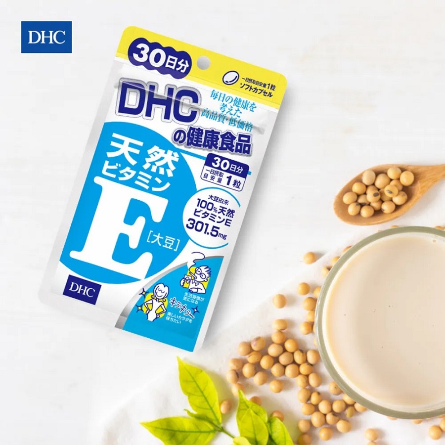Viên uống bổ sung Vitamin E DHC Natural