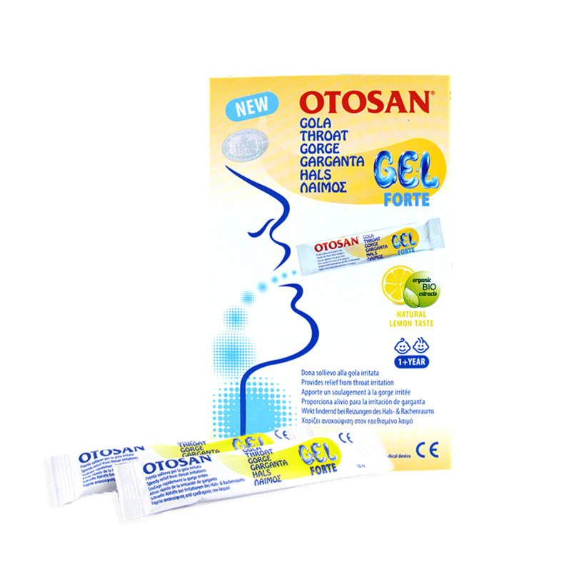 Gel hỗ trợ giảm ho, viêm họng Otosan Forte