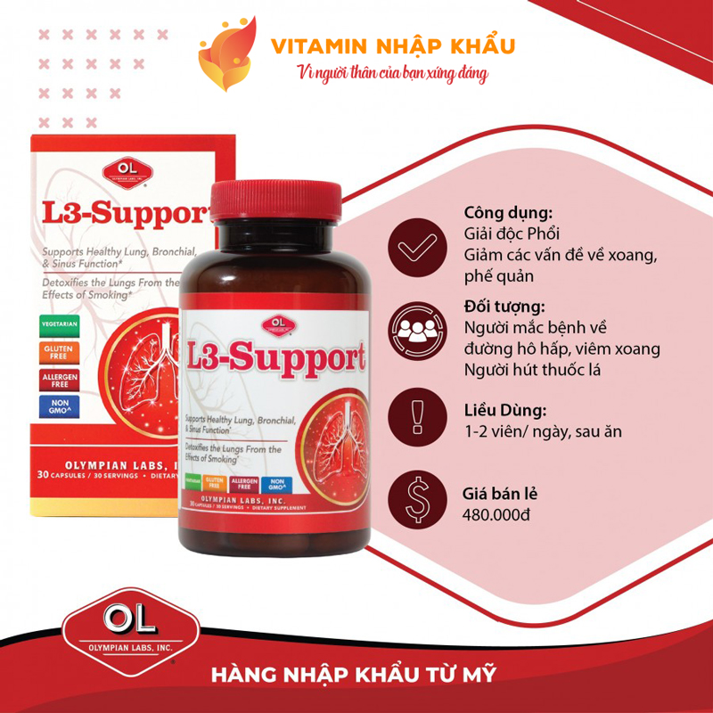 L3-Support - Hỗ trợ chức năng phổi, phế quản, xoang