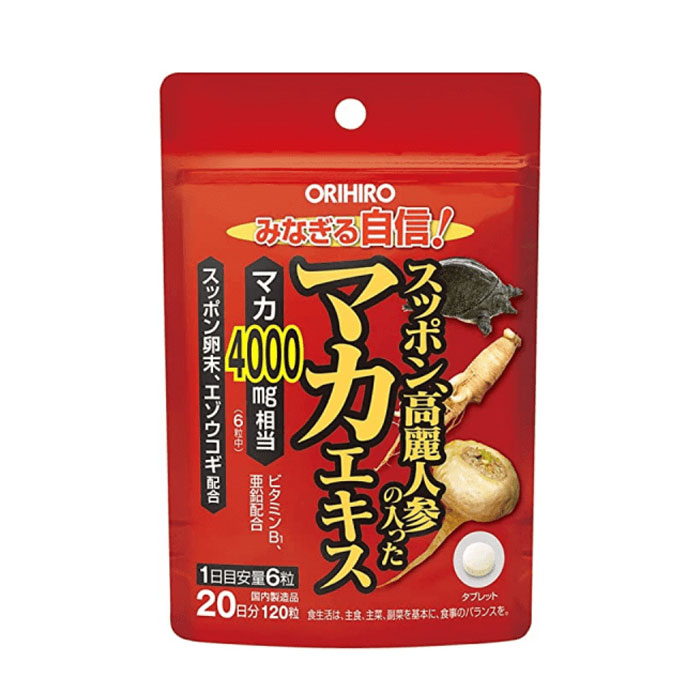 Viên uống hỗ trợ tăng cường sinh lý Maca 4000 Orihiro 360 viên