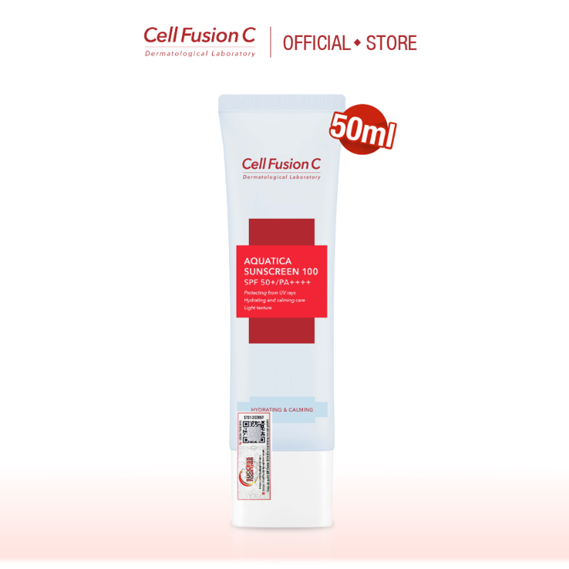 Kem chống nắng cấp ẩm, dịu da AQUATICA SUNSCREEN 100 SPF 50+/PA++++ 50ml