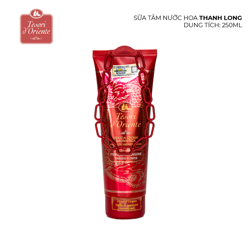 Sữa tắm nước hoa Ý Tesori d’Oriente Hoa Thanh Long (Rồng đỏ) 250ml
