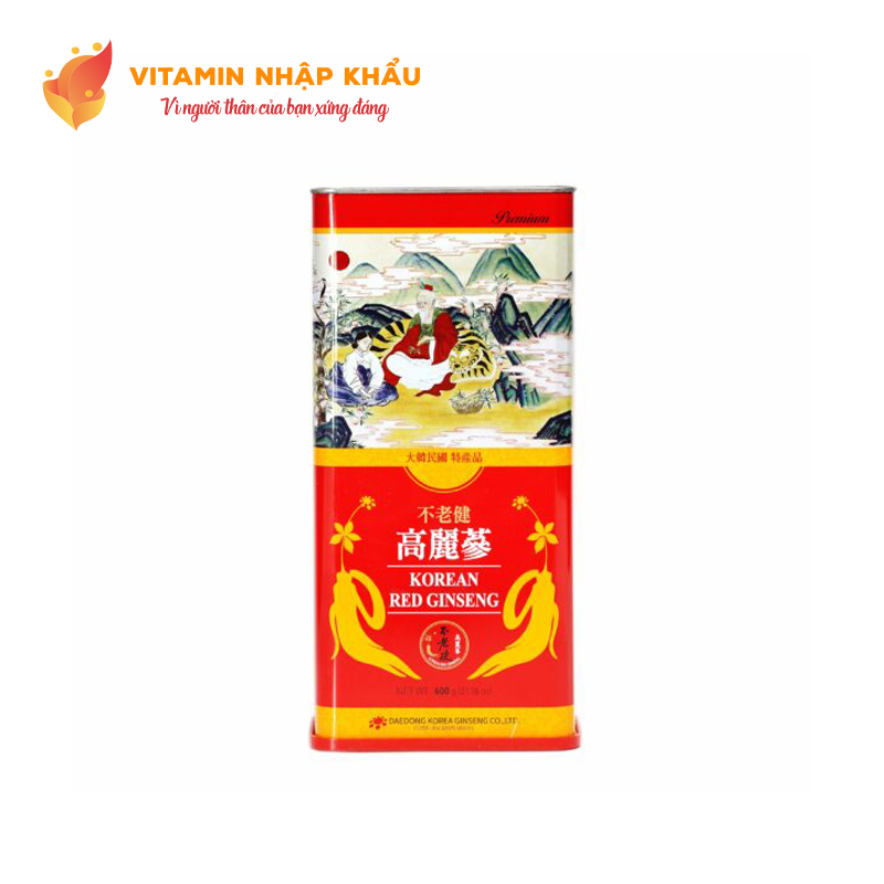 Hồng sâm củ khô HQ Premium 600g (20 củ special) – Daedong