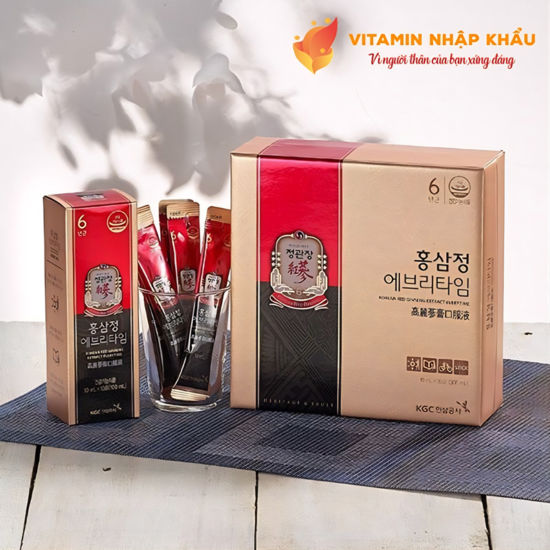 Tinh Chất Hồng Sâm Pha Sẵn KGC Cheong Kwan Jang EveryTime Original