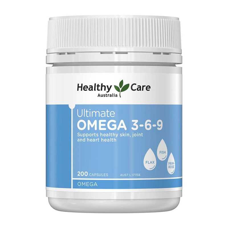 Viên uống dầu cá Healthy Care Ultimate Omega 3-6-9