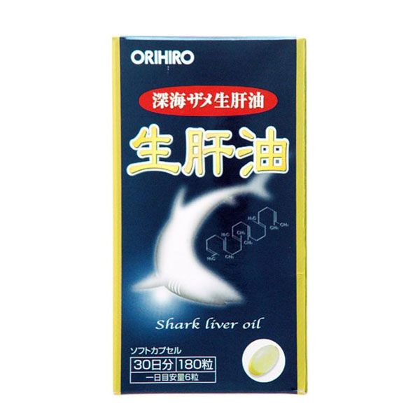 Viên uống dầu gan cá mập biển sâu Orihiro 180 viên