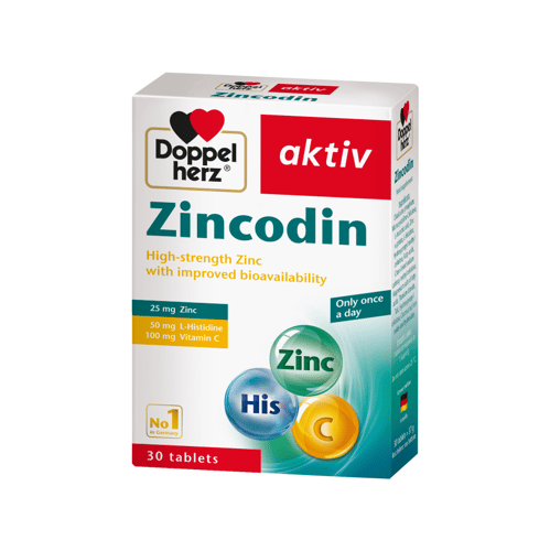 Viên uống bổ sung kẽm Doppelherz Zincodin thương hiệu số 1 nước Đức