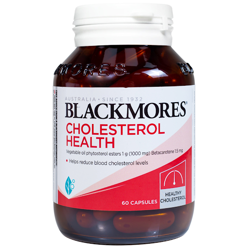 Viên uống hỗ trợ giảm mỡ máu Blackmores Cholesterol Health