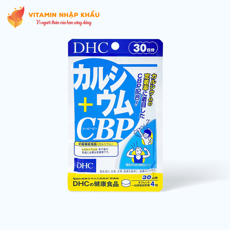 Bổ sung canxi DHC Calcium + CBP (30 ngày)