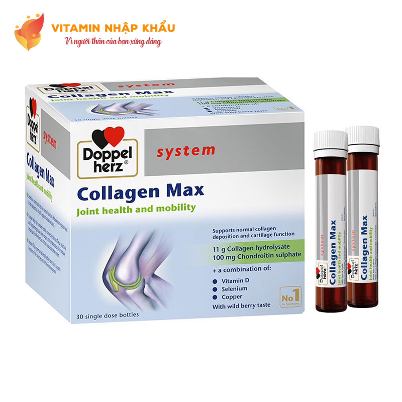 Collagen sụn khớp Doppelherz Max 30 ống